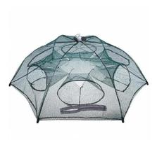 Armadilha De Pesca Covo Para Peixes Pequenos Camarão 6 Bocas