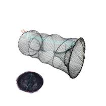 Armadilha de Pesca Covo Tubular Rede Isca Desarmar Mola Pega Peixe Pescaria