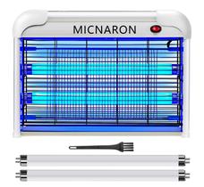 Armadilha Elétrica para Insetos Micnaron 2800V 20W com Luz Azul