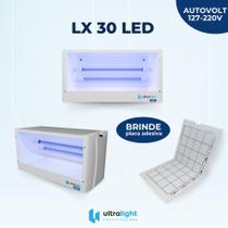Armadilha Luminosa Adesiva Para Insetos Lateral LX30 LED
