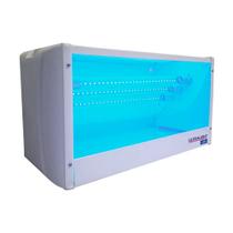 Armadilha Luminosa Lateral Adesiva p/ Insetos LX-45 LED c/ Lâmpadas UV-A de 15W até 70m² - Ultralight