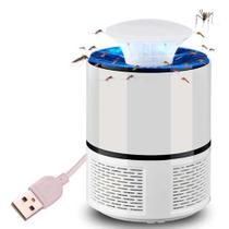 Armadilha Luminosa LED Mata Mosquito Insetos Pernilongo USB Bivolt - Mosquito Killing Lamp
