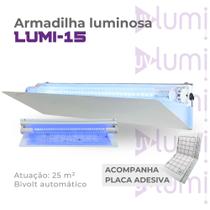 Armadilha Luminosa LED pega mosca LUMI15 Armadilha Luminosa LED pega mosca LUMI15