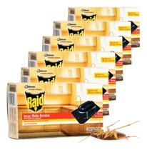 Armadilha Mata Baratas Raid 6 Caixas Com 6 Iscas Cada Caixa Armadilha Mata Baratas Raid 6 Caixas Com 6 Iscas Cada Caixa