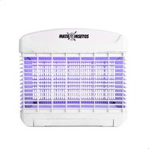 Armadilha Mata Mosquitos Elétrico Premium Casa Attract 2000V Grade Intercalada Mata Até Maruim Feito no Brasil - Branco Armadilha Mata Mosquitos Elétrico Premium Casa Attract 2000V Grade Intercalada Mata Até Maruim Feito no Brasil - Branco
