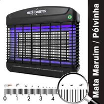 Armadilha Mata Mosquitos Elétrico Premium Casa Attract 2000V Grade Intercalada Mata Até Maruim Feito no Brasil Armadilha Mata Mosquitos Elétrico Premium Casa Attract 2000V Grade Intercalada Mata Até Maruim Feito no Brasil