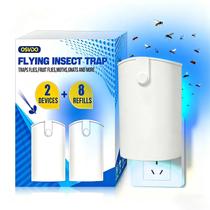 Armadilha para Insetos Voadores OSVDO 2 Aparelhos 8 Refil de Luz UV Armadilha para Insetos Voadores OSVDO 2 Aparelhos 8 Refil de Luz UV