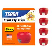 Armadilha para Moscas de Frutas Terro T2503-3 Pacote com 6 Unidades 30 Dias