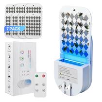 Armadilha para Moscas de Frutas ZAYMAN Plug-in 900 Pés² Luz de 6 Cores Armadilha para Moscas de Frutas ZAYMAN Plug-in 900 Pés² Luz de 6 Cores