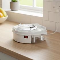 Armadilha Pega Moscas Elétrica USB 20cm Sem Químicos Branca Compacta para Cozinha e Banheiro Armadilha Pega Moscas Elétrica USB 20cm Sem Químicos Branca Compacta para Cozinha e Banheiro