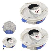 Armadilha Pega Moscas Kit 2 Uni Captura Prende Inseto Mosquito Varejeira Pernilongos USB Gaiola Reutilzavel Portatil