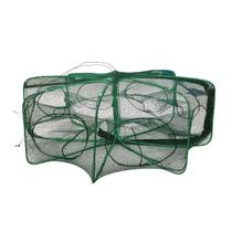 Armadilha Peixe Covo 8 Furos Rede Pesca Isca Camarao Robalo Corvina Lagosta Siri Ciriguejo Mar Açude Rio Lago