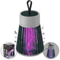 Armadilha Repelente elétrica 110/220 Abajur de LED UV Mata Insetos Mosquitos Pernilongos Cabo USB