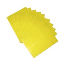 Armadilhas Adesivas Amarelas 50un. Placas Pegajosas Para Captura De Moscas, Insetos E Pragas Em Armadilhas Adesivas Amarelas 50un. Placas Pegajosas Para Captura De Moscas, Insetos E Pragas Em