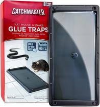 Armadilhas de Cola Catchmaster para Ratos, Camundongos e Cobras - Pacote com 8 Armadilhas de Cola Catchmaster para Ratos, Camundongos e Cobras - Pacote com 8