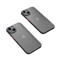 Armadura À Prova De Choque Pára-choques Silicone Capa Dura Para Iphone 15 11 12 13 Mini 14 pro X X