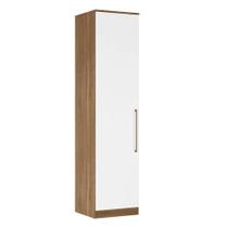 Armário 1 Porta Irlanda 71130k Amêndola Branco - Demartêz Armário 1 Porta Irlanda 71130k Amêndola Branco - Demartêz