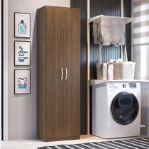 Armário 2 Portas de Bater 5 Prateleiras Multiuso