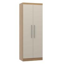 Armário 2 Portas Guarda Roupa Modulado Selene 80x218 Cm Mdp Carvalho 6005 Menu Armário 2 Portas Guarda Roupa Modulado Selene 80x218 Cm Mdp Carvalho 6005 Menu