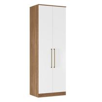 Armário 2 Portas Irlanda 71140k Amêndola Branco - Demartêz Armário 2 Portas Irlanda 71140k Amêndola Branco - Demartêz