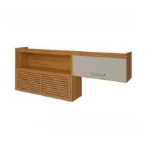 Armário 2 Portas Nicho Ripado Nesher Princesa 200cm Mdf