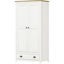 Armario 2 Pt 1 Gv Madeira Maciça 91 cm 9103 Branco Freijo Milani Store