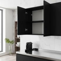 Armário 60cm Aéreo MDF alta qualidade Entregue Montado Armário Suspenso Multiuso Para Cozinha, Lavanderia, Banheiro Armazenamento Vertical Modular