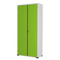 Armário Aço Escritório Fechadura 3 Prateleiras Ea301 Verde