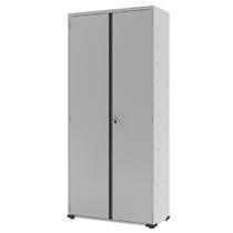 Armário Aço Escritório Fechadura 4 Prateleiras EA301 Cinza Armário Aço Escritório Fechadura 4 Prateleiras EA301 Cinza