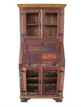 Armário Adega Rústico Arbane em Madeira de Demolição - Cód 1107