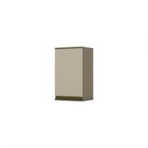 Armário Aéreo 01 Porta 40 Cm Connect Henn Duna Com Cristal Armário Aéreo 01 Porta 40 Cm Connect Henn Duna Com Cristal