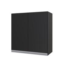 Armario Aereo 02 Portas Com Puxador