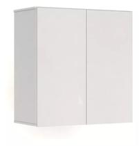 Armário Aéreo 02 Portas Ej Móveis Branco