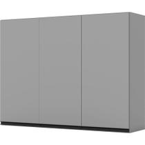 Armário Aéreo 03 Portas 120 cm Sabrina Plus 100% MDF para Cozinha Modulada