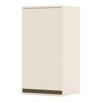 Armário Aéreo 1 Porta 35cm Connect Off White - Móveis Henn