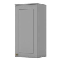 Armário Aéreo 1 Porta 40 Cm Americana Cinza Henn Armário Aéreo 1 Porta 40 Cm Americana Cinza Henn