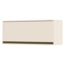 Armário Aéreo 1 Porta Basculante 80cm Connect Off White - Móveis Henn