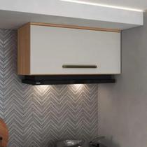 Armário Aéreo 1 Porta Basculante 80cm Freijó/Arenas - Isabelle Delmarco