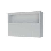 Armário Aéreo 1 Porta Basculante Marquesa 120cm 100% MDF