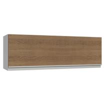 Armário Aéreo 100 cm 1 Porta Basculante Branco/Rustic Glamy Madesa Armário Aéreo 100 cm 1 Porta Basculante Branco/Rustic Glamy Madesa