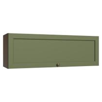 Armário Aéreo 100 cm 1 Porta Basculante Rustic/Verde Vik Madesa Armário Aéreo 100 cm 1 Porta Basculante Rustic/Verde Vik Madesa
