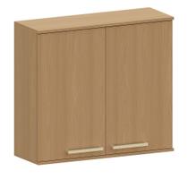 Armário Aéreo 100 MDF 2 Portas 80cm Duna Luciane Móveis