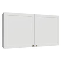 Armário Aéreo 120 Cm 2 Portas Branco Vik Madesa Branco Armário Aéreo 120 Cm 2 Portas Branco Vik Madesa Branco