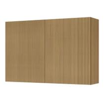 Armário Aéreo 120cm 2 Portas 100% MDF Nesher Rainha Armário Aéreo 120cm 2 Portas 100% MDF Nesher Rainha