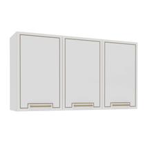 Armário Aéreo 120cm com 3 Portas 250023 Amara Politorno Moveis Armário Aéreo 120cm com 3 Portas 250023 Amara Politorno Moveis