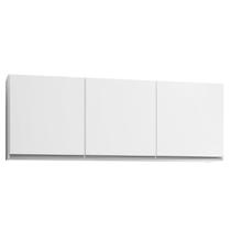 Armário Aéreo 150cm 3 Portas Argélia Branco - Lumil