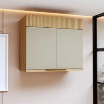 Armário Aéreo 2 Porta 80cm 100% Mdf Realeza Premium Armário Aéreo 2 Porta 80cm 100% Mdf Realeza Premium