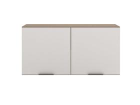 Armário Aéreo 2 Portas 120cm Etna Carvalho Off White 12544 Poliman