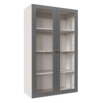 Armário Aéreo 2 Portas 135cm com Porta de Vidro Arizona CabeCasa MadeiraMadeira