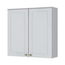 Armário Aéreo 2 Portas 80cm Americana Branco - Móveis Henn Armário Aéreo 2 Portas 80cm Americana Branco - Móveis Henn